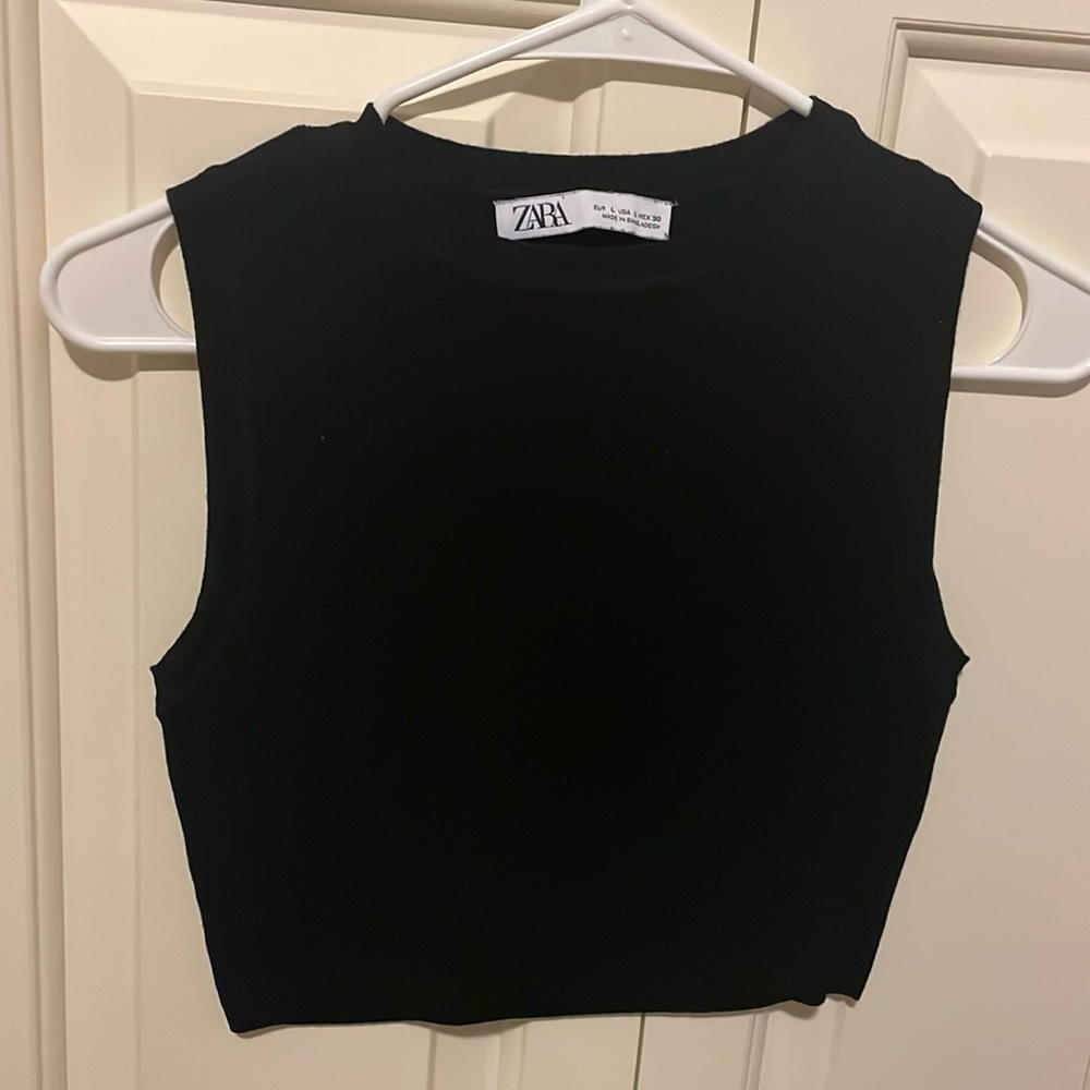 Black Zara Tank (women's large)